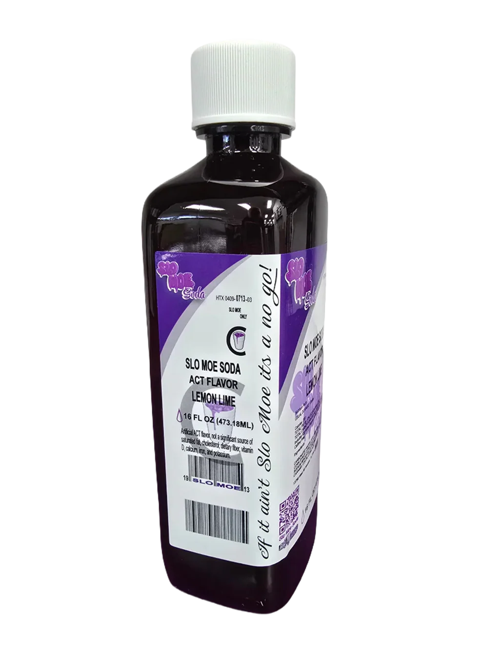 LEMON LIME W/ ACT FLAVOR
SODA - 160Z PINT SERIES