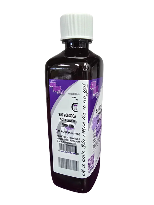 LEMON LIME W/ ACT FLAVOR
SODA - 160Z PINT SERIES